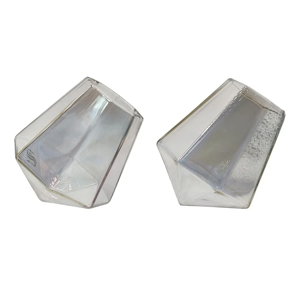 Dragon Glass Whiskey Glasses‎ Diamond Collection Spill Proof Barware Set of Two